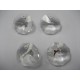 Crystal Octagon Pendant 14mm